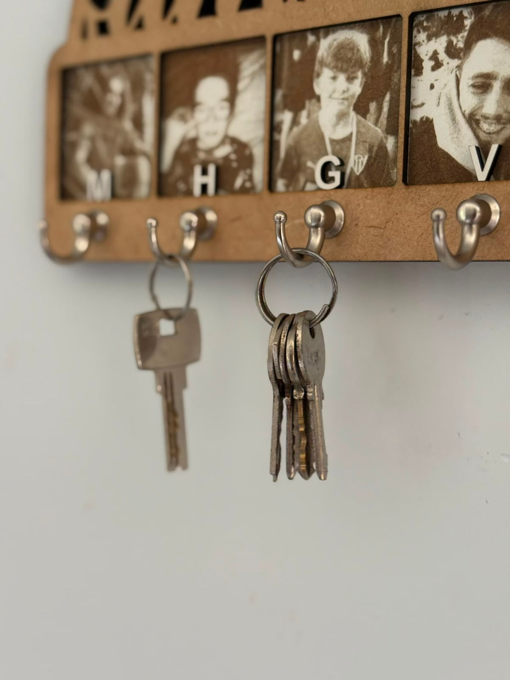 Chaveiro de Parede Personalizado com Fotografia