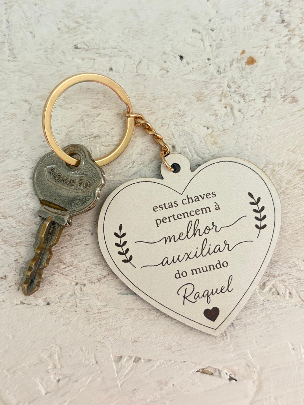 Porta-Chaves Personalizado para Professores, Educadores e Auxiliares