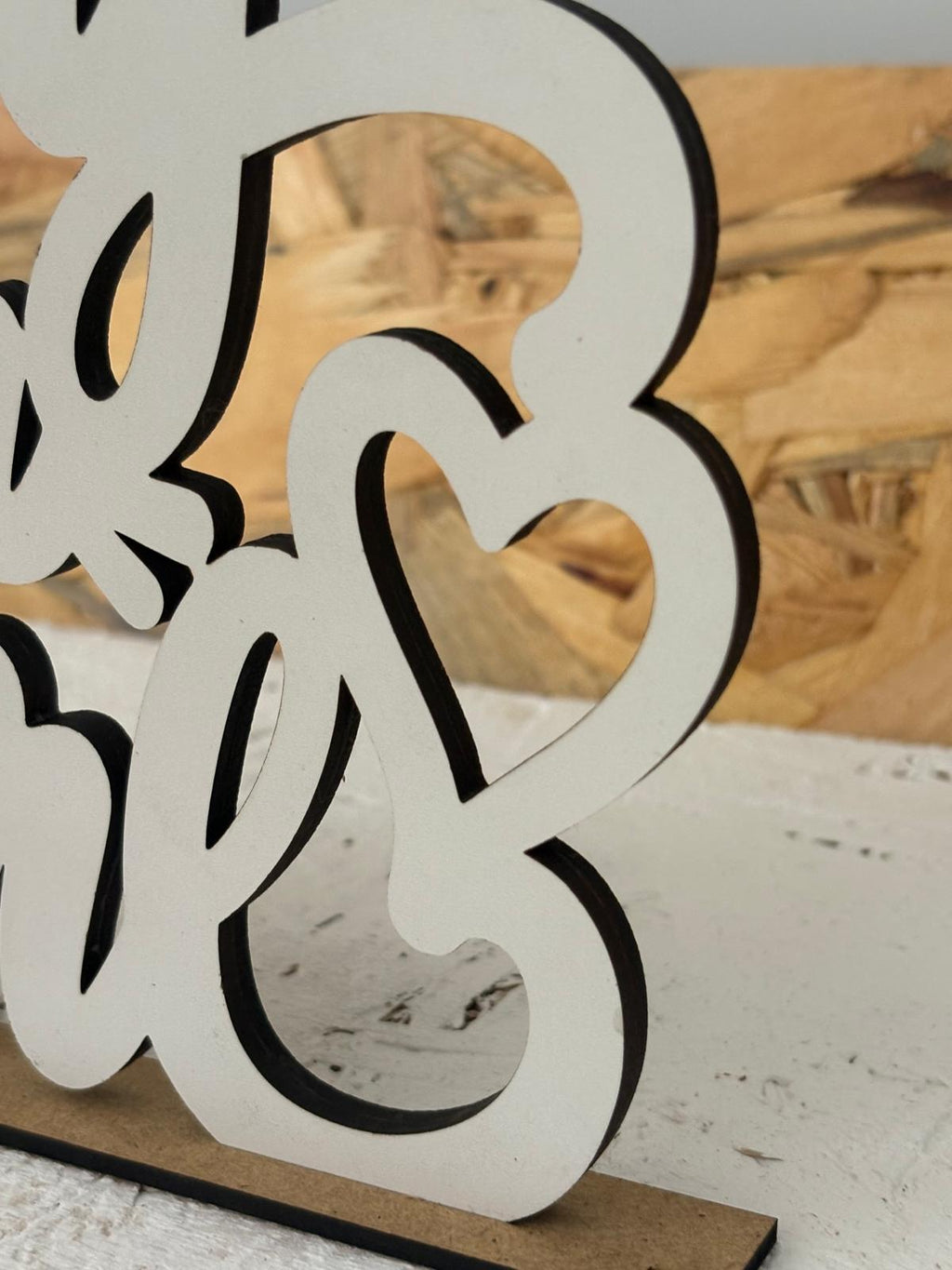 Placa Decorativa Personalizada com Nome ou Frase