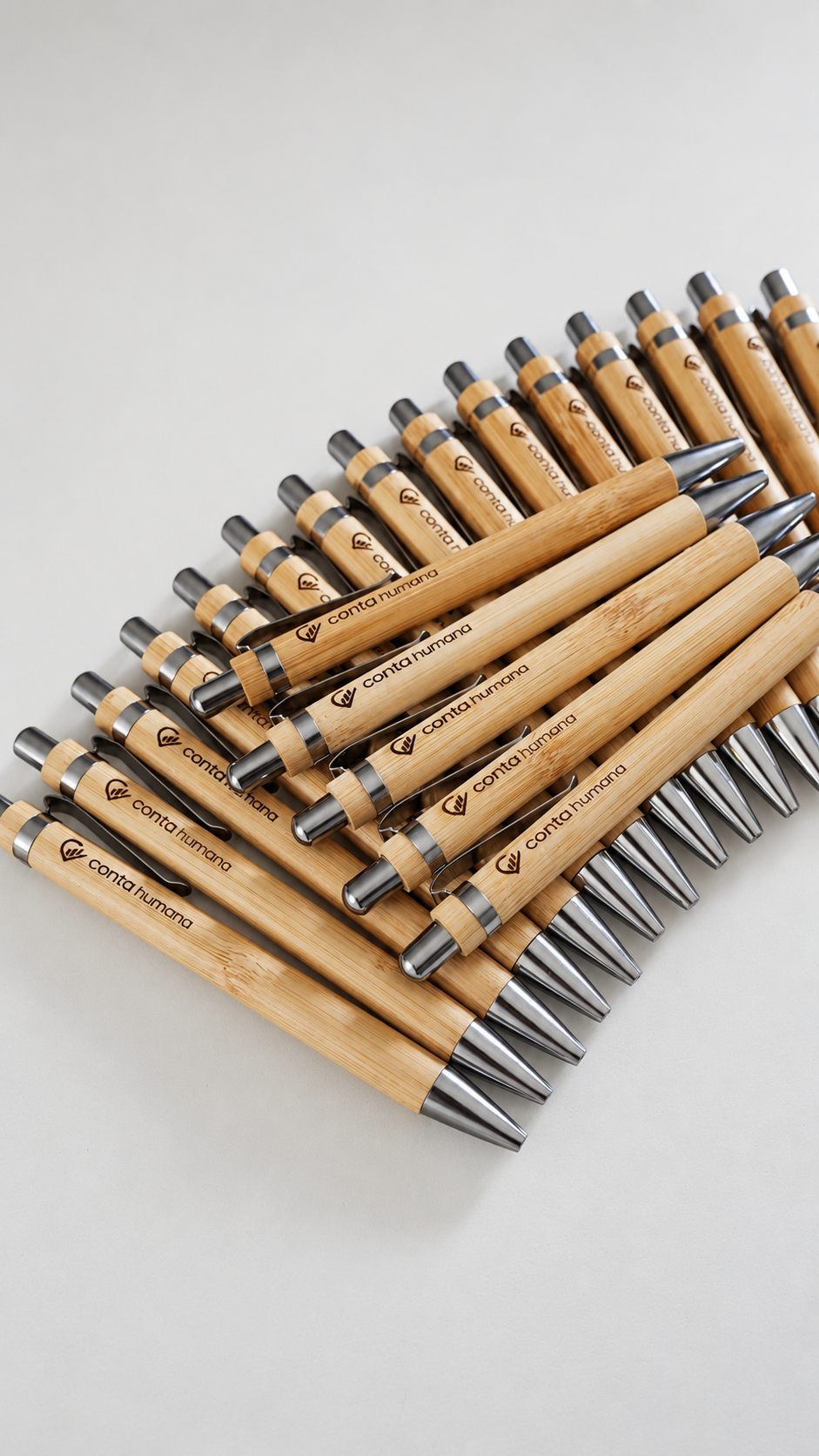 Caneta de Bambu Personalizada | Empresas