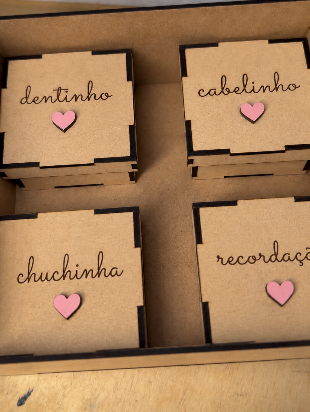 Cofre de Recordações Personalizado