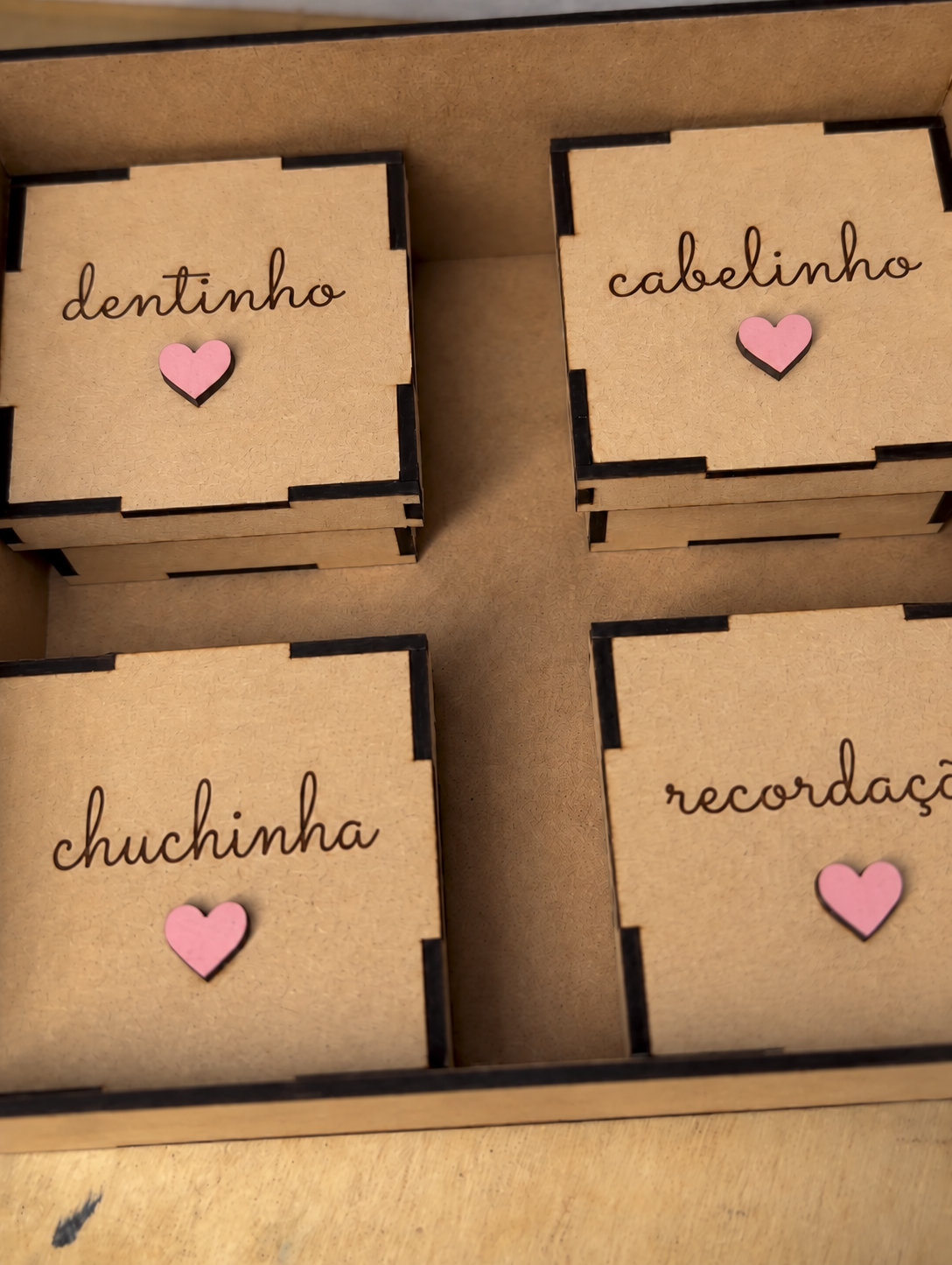 Cofre de Recordações Personalizado