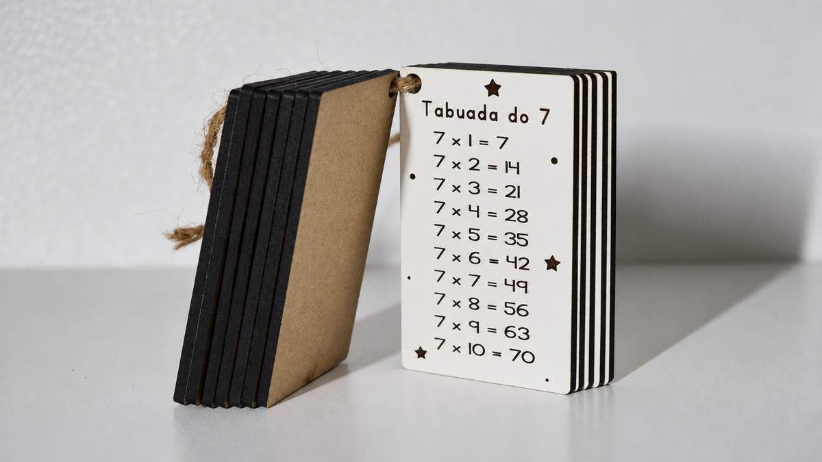 Mini Tabuadas | Personalizadas